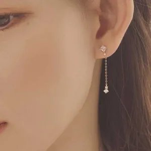 [14K Gold] Young and Rich Earrings