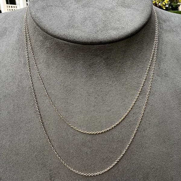 14k Yellow Gold Cable Chain