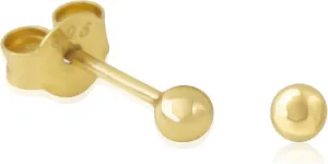 18K Gold Plated Sterling Silver Stud Earrings for Women - Made of Real Sterling Silver - 18K Gold Plated - Available Across Various Shapes and Designs