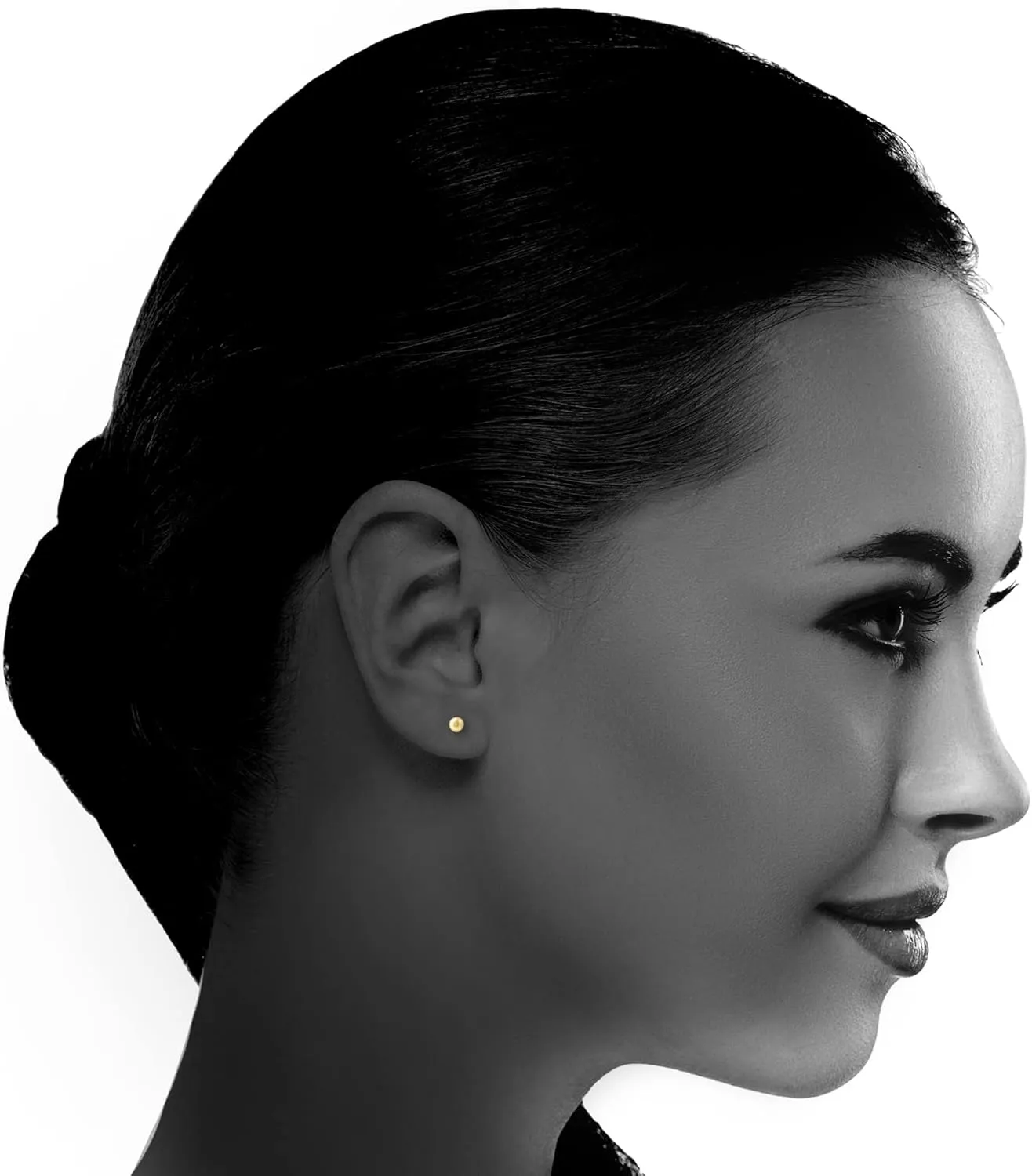 18K Gold Plated Sterling Silver Stud Earrings for Women - Made of Real Sterling Silver - 18K Gold Plated - Available Across Various Shapes and Designs