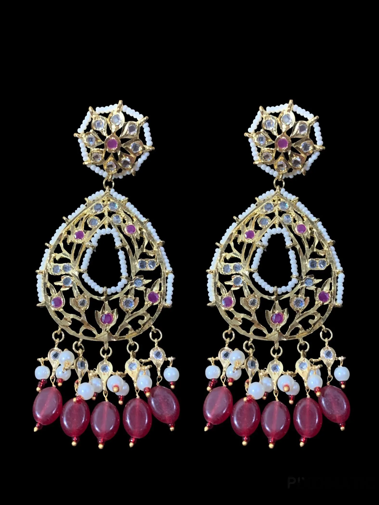 Adhira ranihaar (ruby ) (SHIPS IN 4 WEEKS )