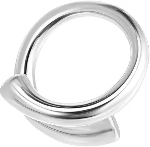 Adjustable Teardrop Ring for Women Dainty Asymmetrical Design Comfortable Thumb and Toe Jewelry Teens Durable and Stylish Accessory