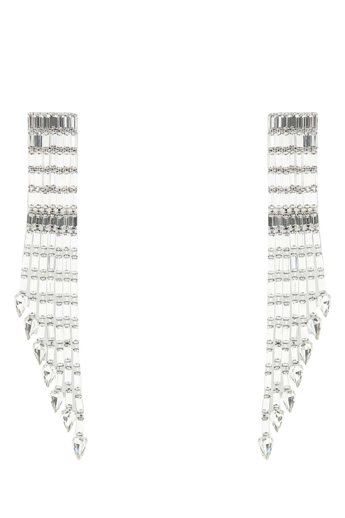 Alessandra Rich Crystal Embellished Earrings