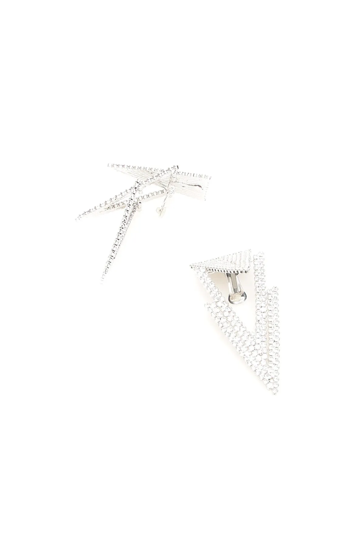 Alessandra Rich Triangle Earrings