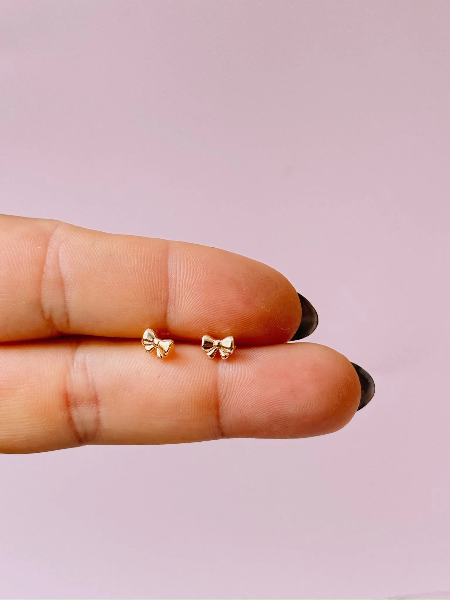 Baby Bow Studs