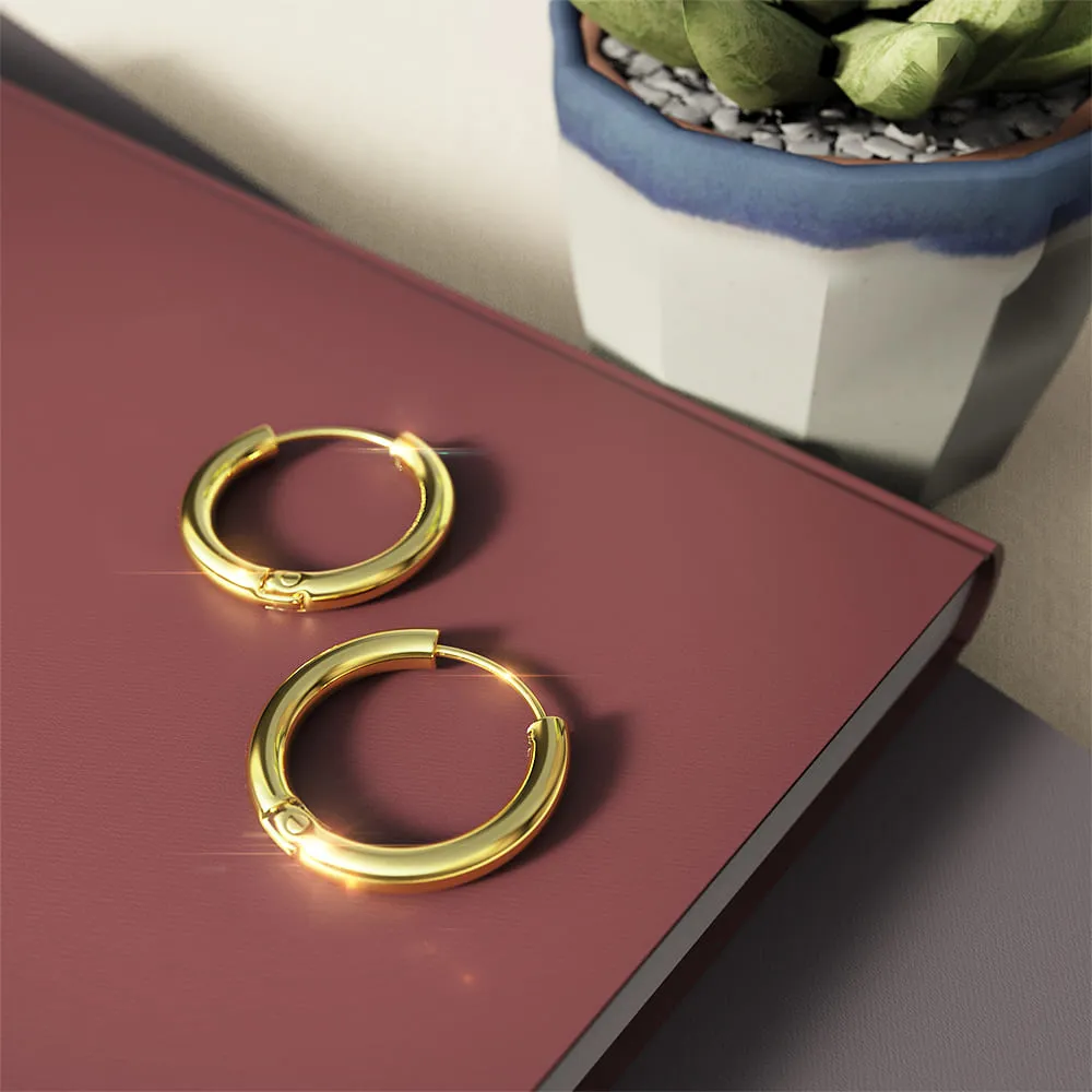 Carissa Hoop Earrings - 20mm
