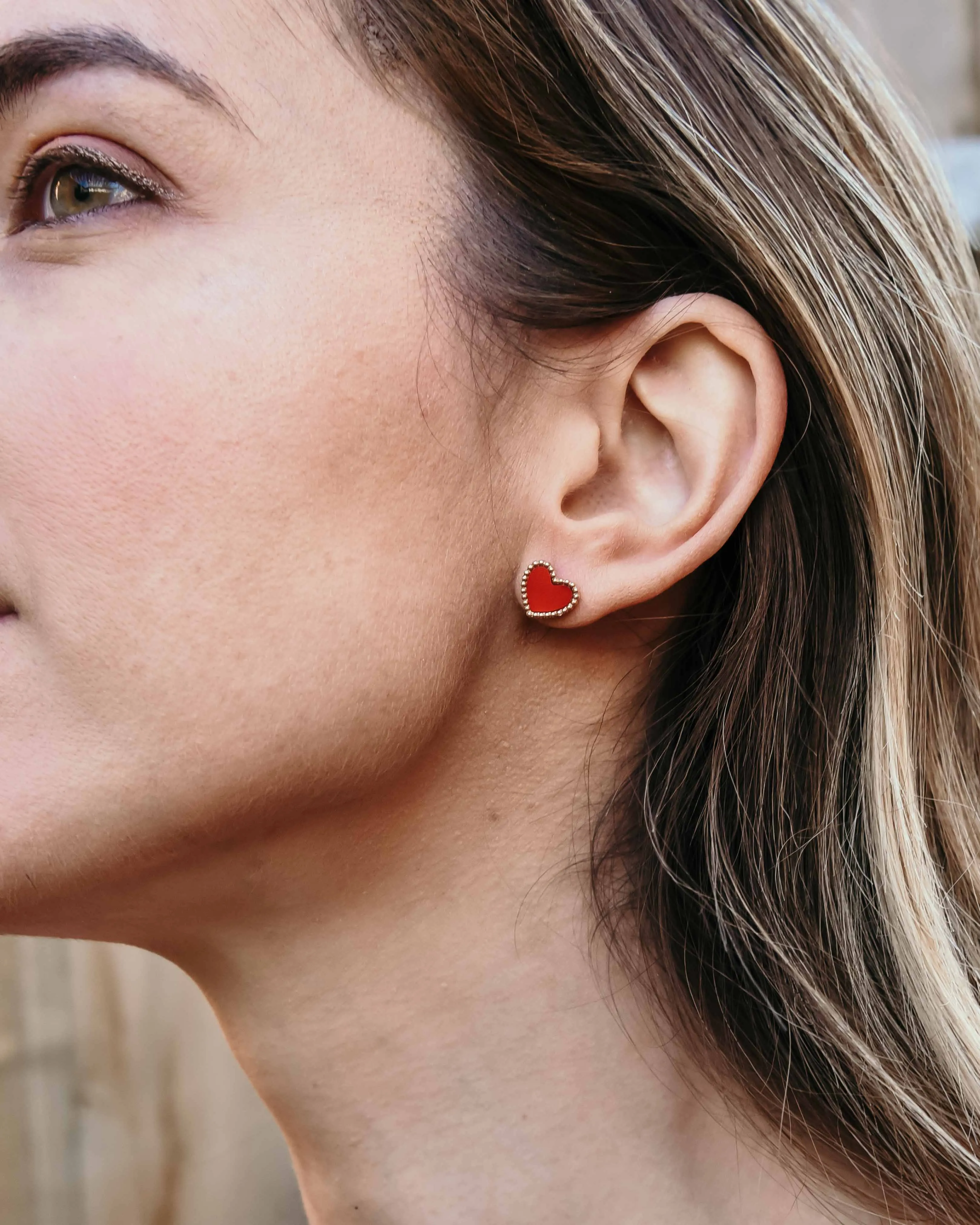 Colourful Mini Heart Earrings
