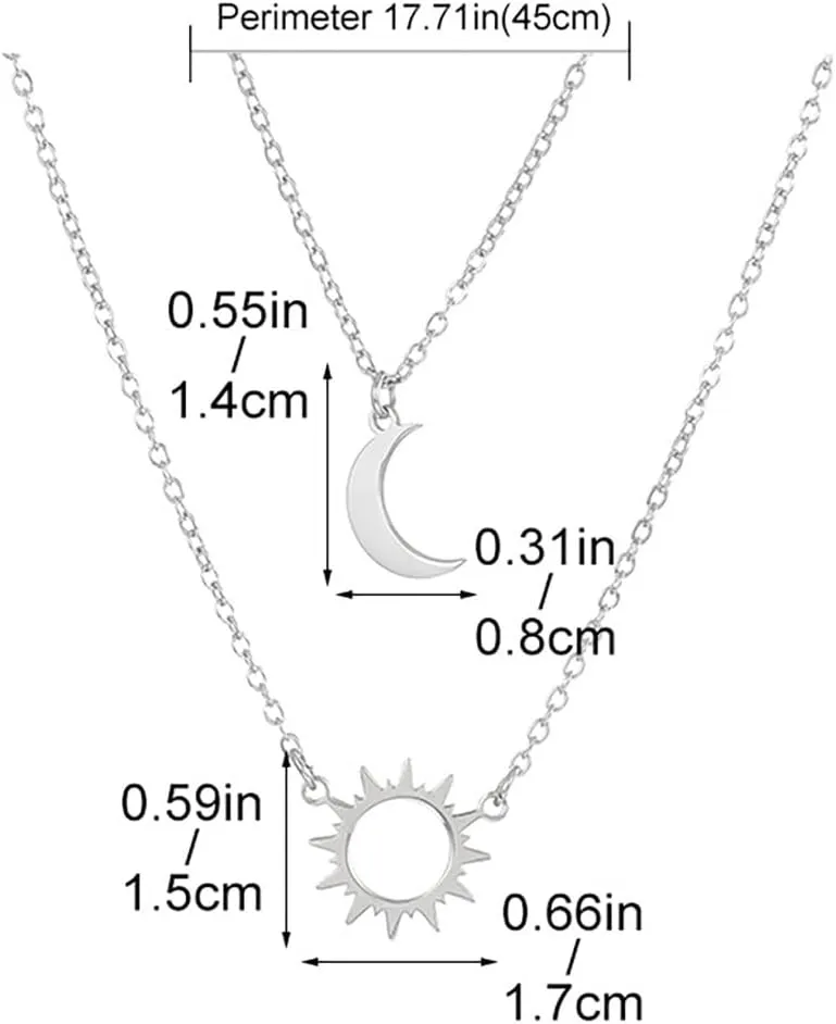 Colourful Steel Circle Necklace Choker Jewelry Chain Pendent for Girlfriend Women Birthday Anniversary Party Gift