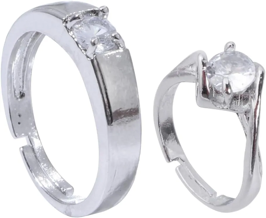 Couple Rings for Everyday Wear Delicate Couple Rings Adornment Simple and Versatile Accessories
