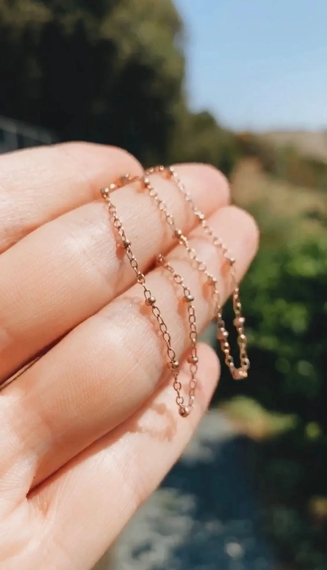 Dew Drop Bracelet or Anklet