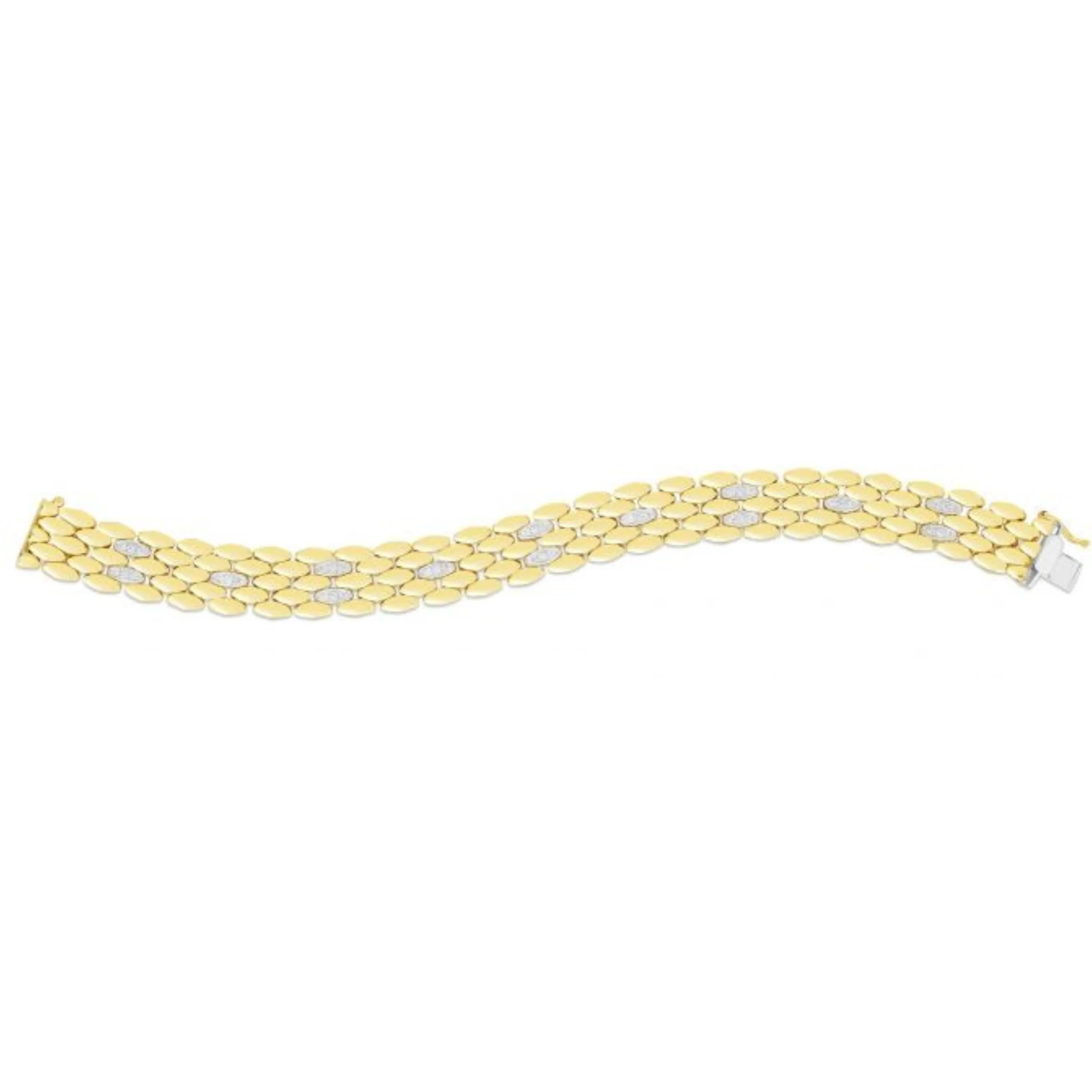Diamond Panther Bracelet