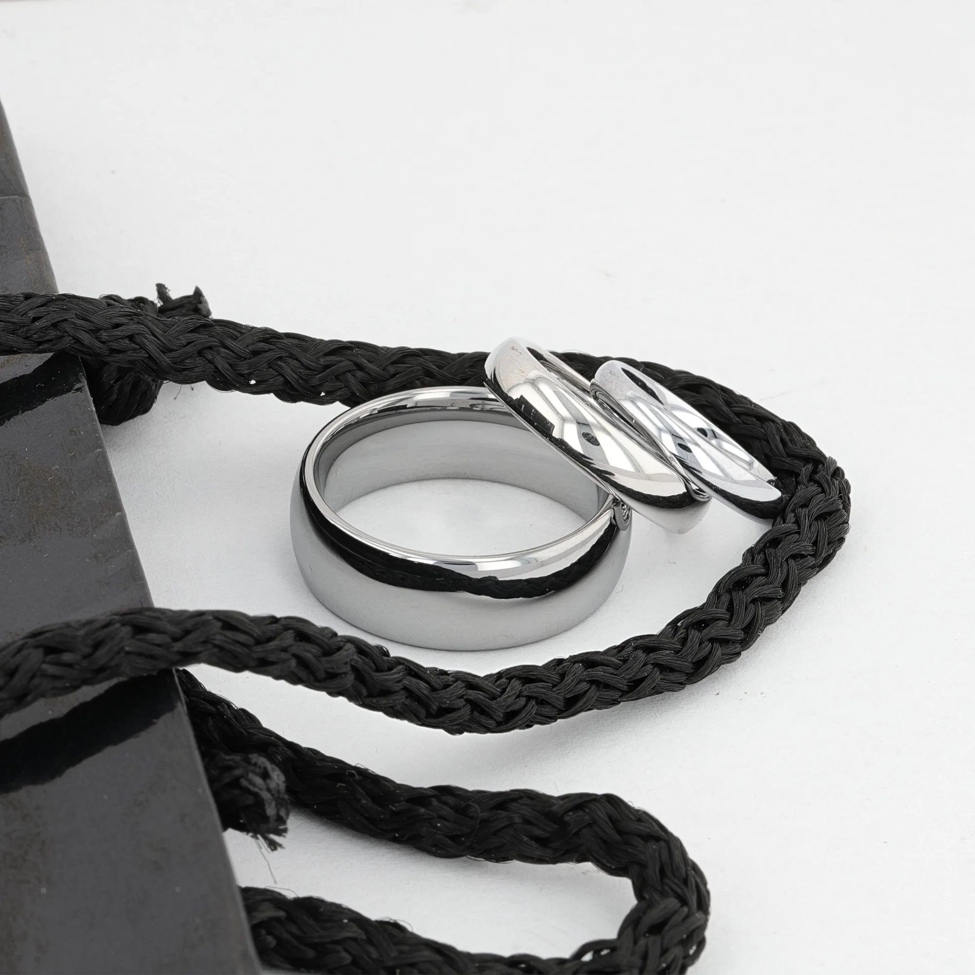 DOMINUS Domed Tungsten Carbide Ring - 2mm - 12mm