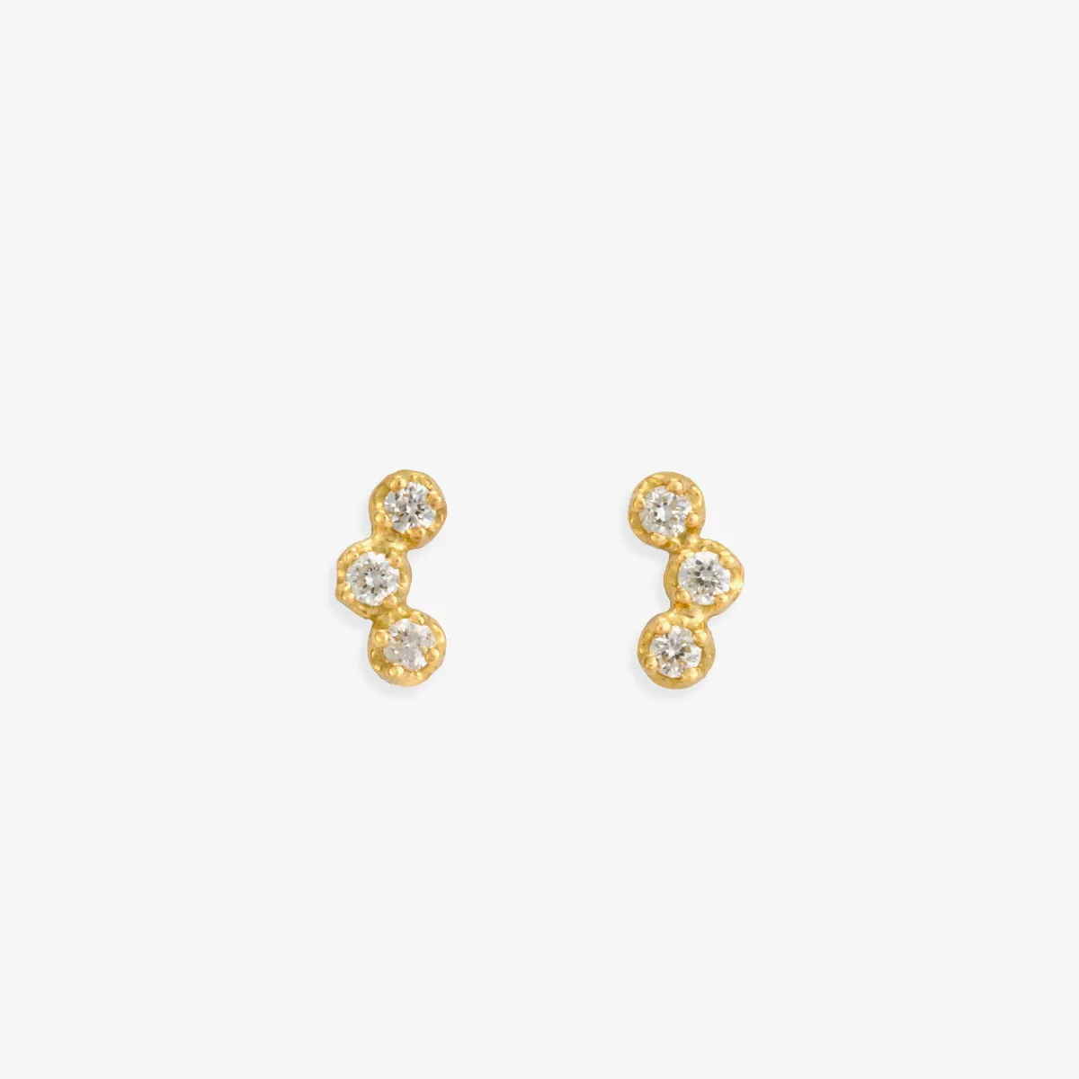 E6002W | White Diamond Orion Studs