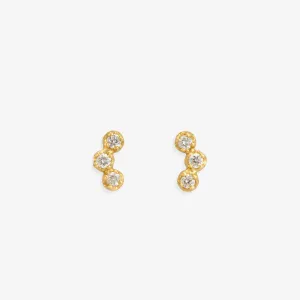 E6002W | White Diamond Orion Studs
