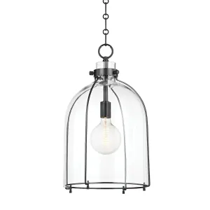 Eldridge 16 in. Birdcage Pendant Light Old Bronze Finish