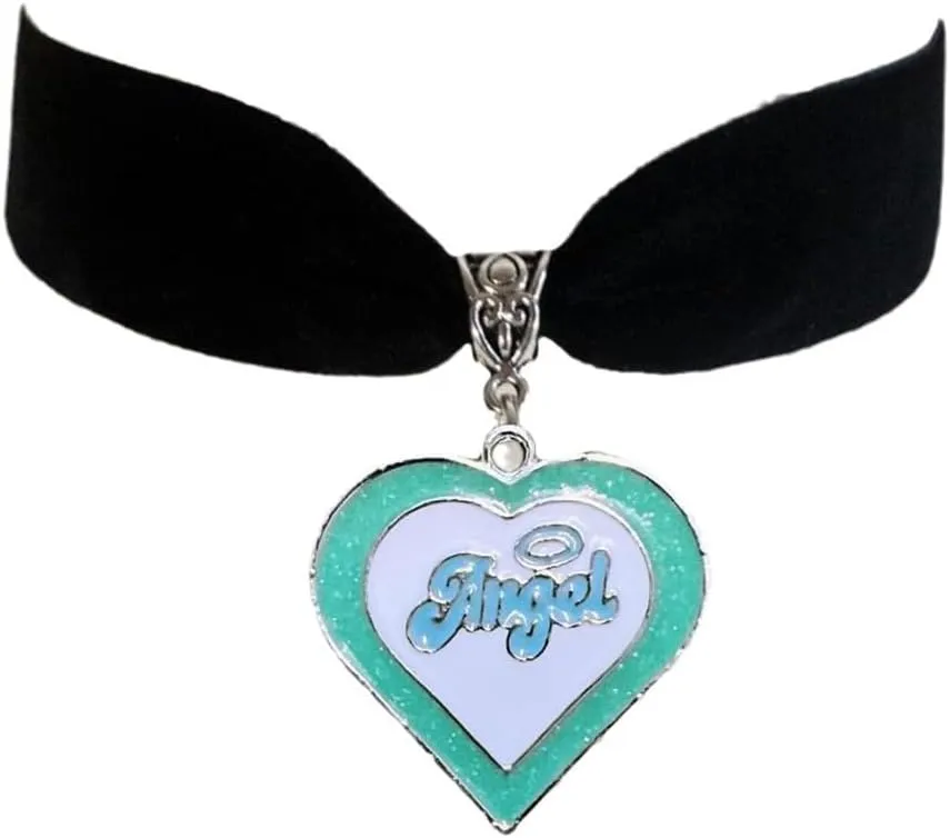 Elegant Heart Butterfly Pendant Necklaces Vintage Velvets Choker Necklaces Women Jewelry Adjustable Collar Choker