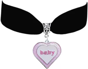 Elegant Heart Butterfly Pendant Necklaces Vintage Velvets Choker Necklaces Women Jewelry Adjustable Collar Choker