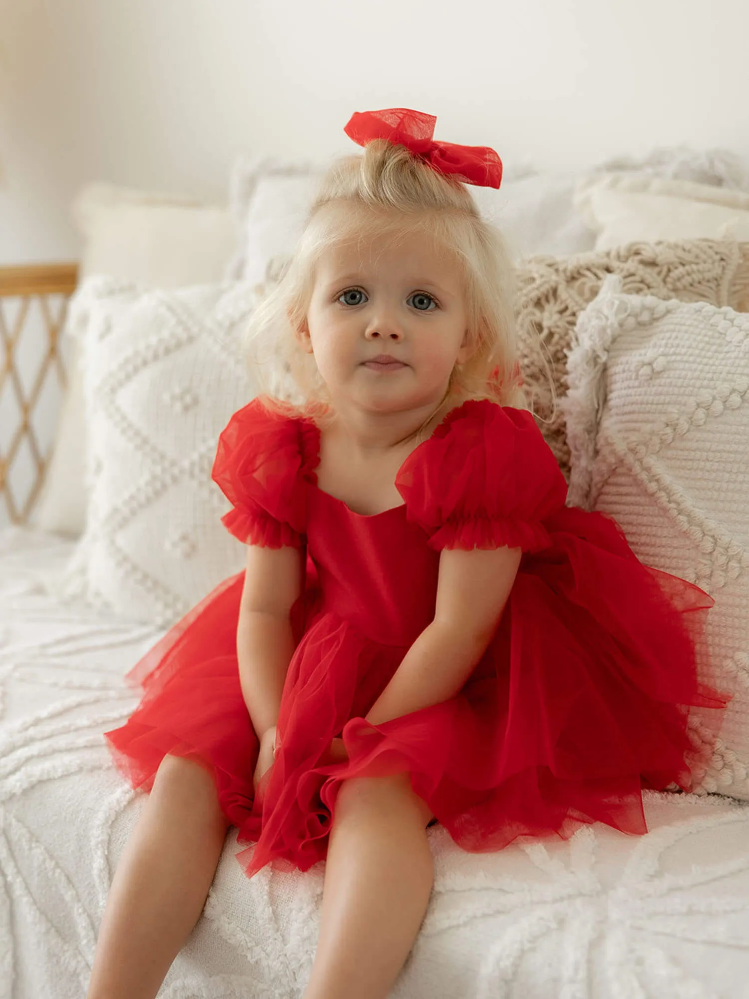 Gabrielle romper - ruby red
