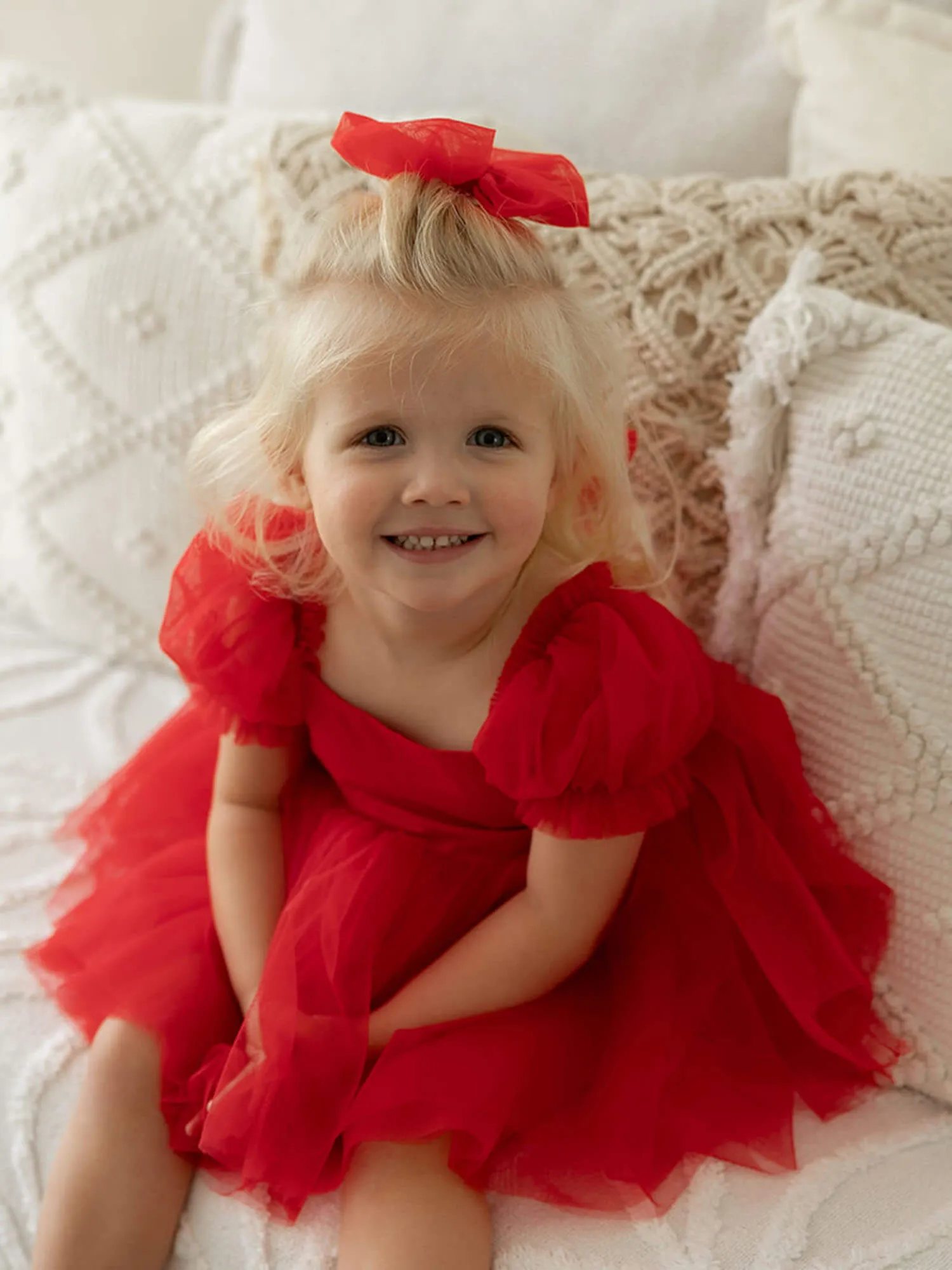 Gabrielle romper - ruby red