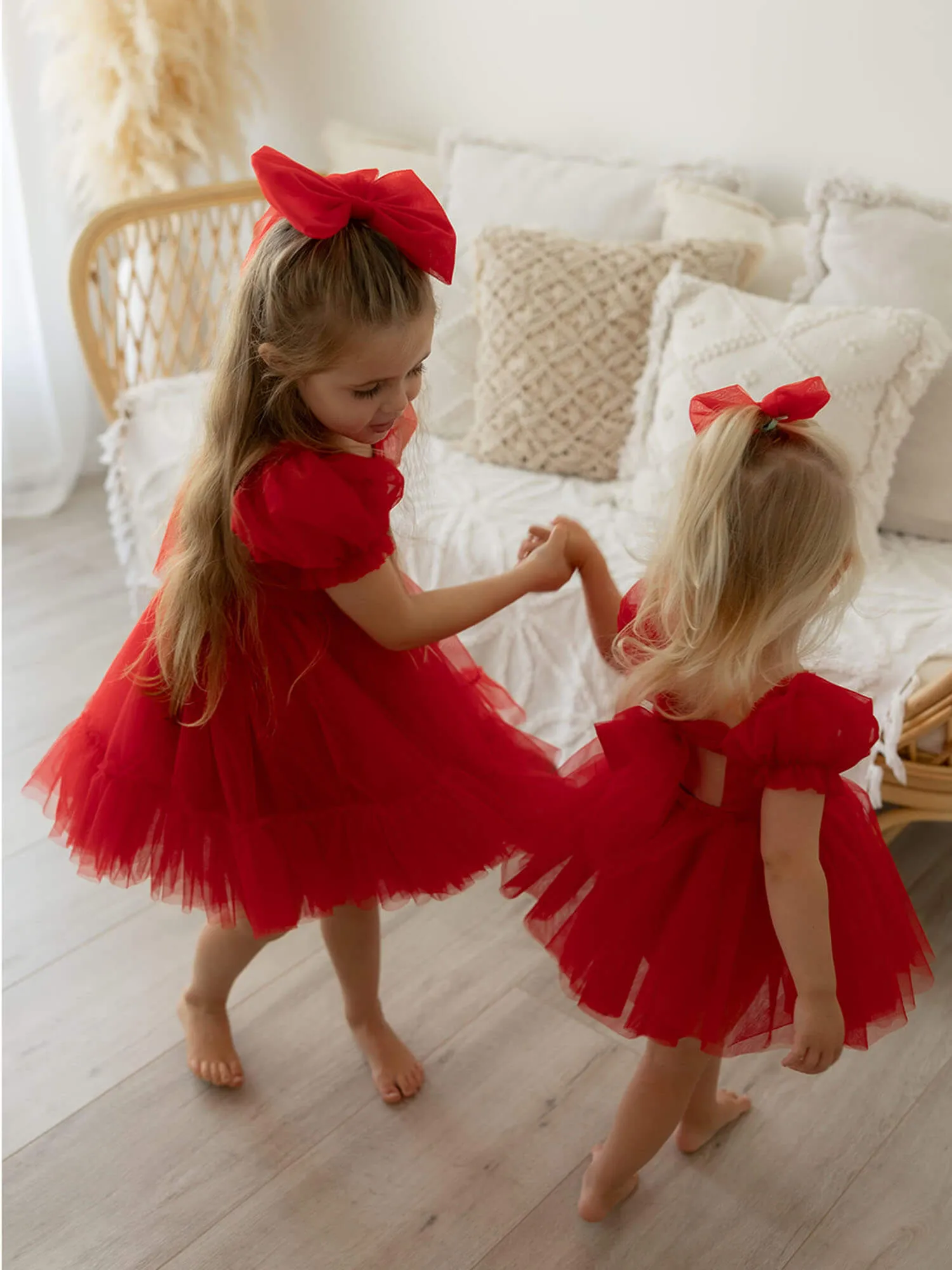 Gabrielle romper - ruby red
