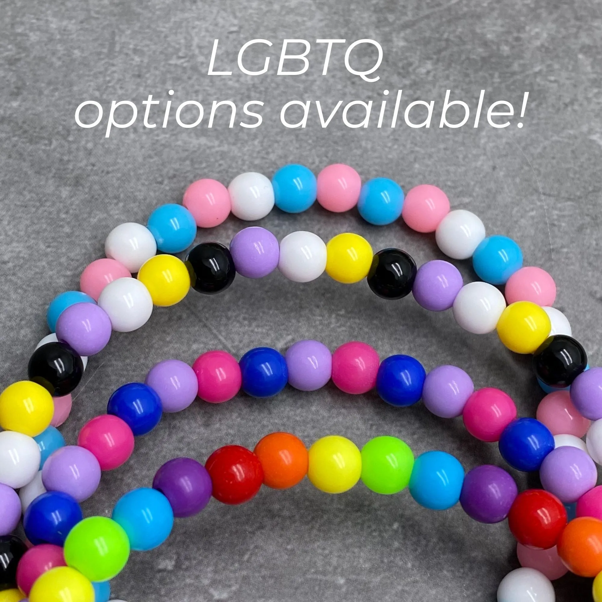 GAMER Acrylic Letter Bead Bracelet