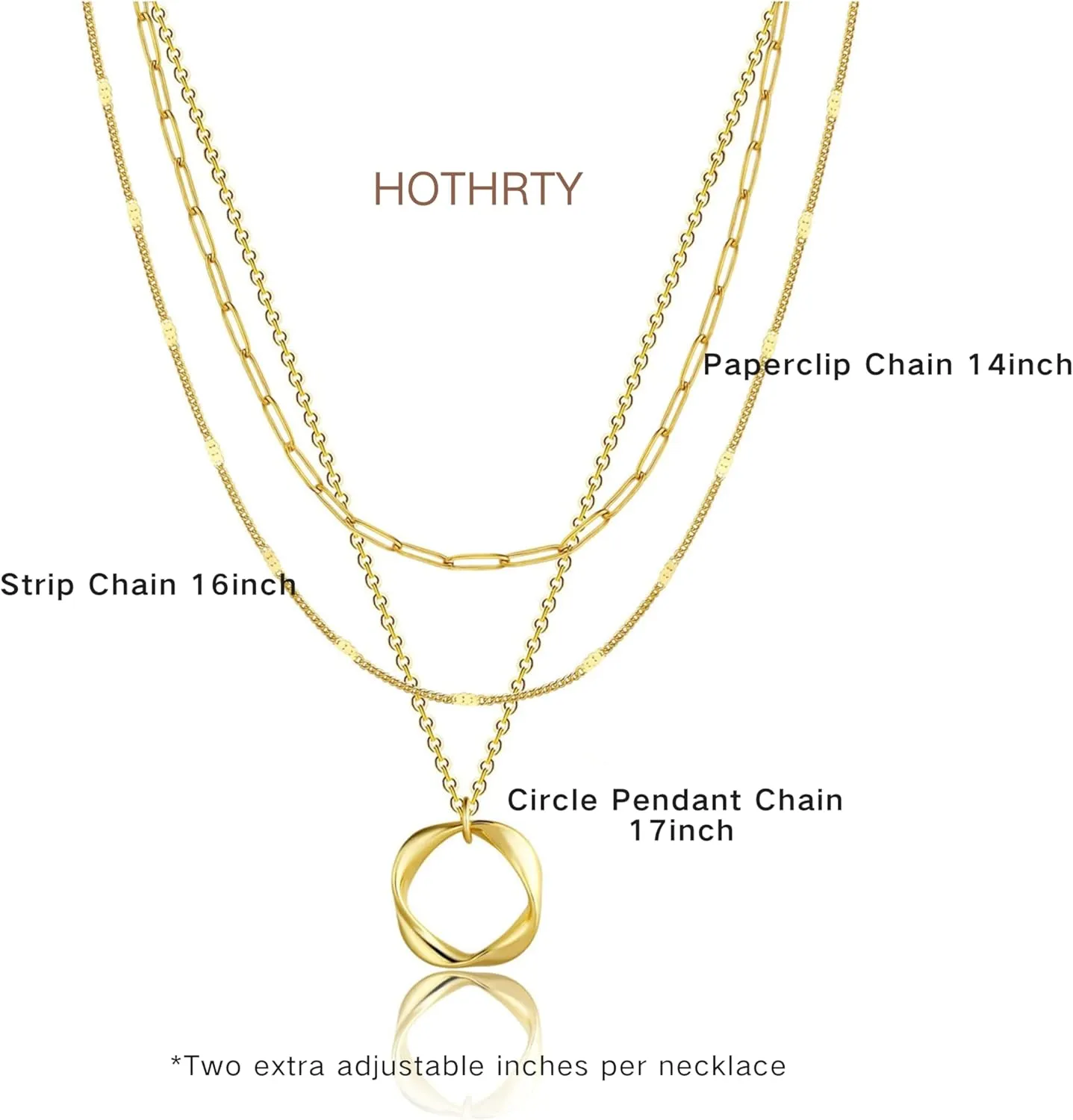 Gold Silver Necklace for Women 14K Real Gold Layered Necklace Choker Dainty Paperclip Silver Trendy Necklace for Woman Gift