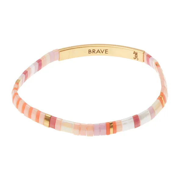 Good Karma Miyuki Bracelet: Brave
