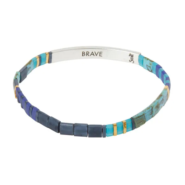 Good Karma Miyuki Bracelet: Brave
