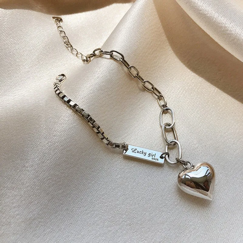 Love Bracelet Female Ins Niche Design Anklet
