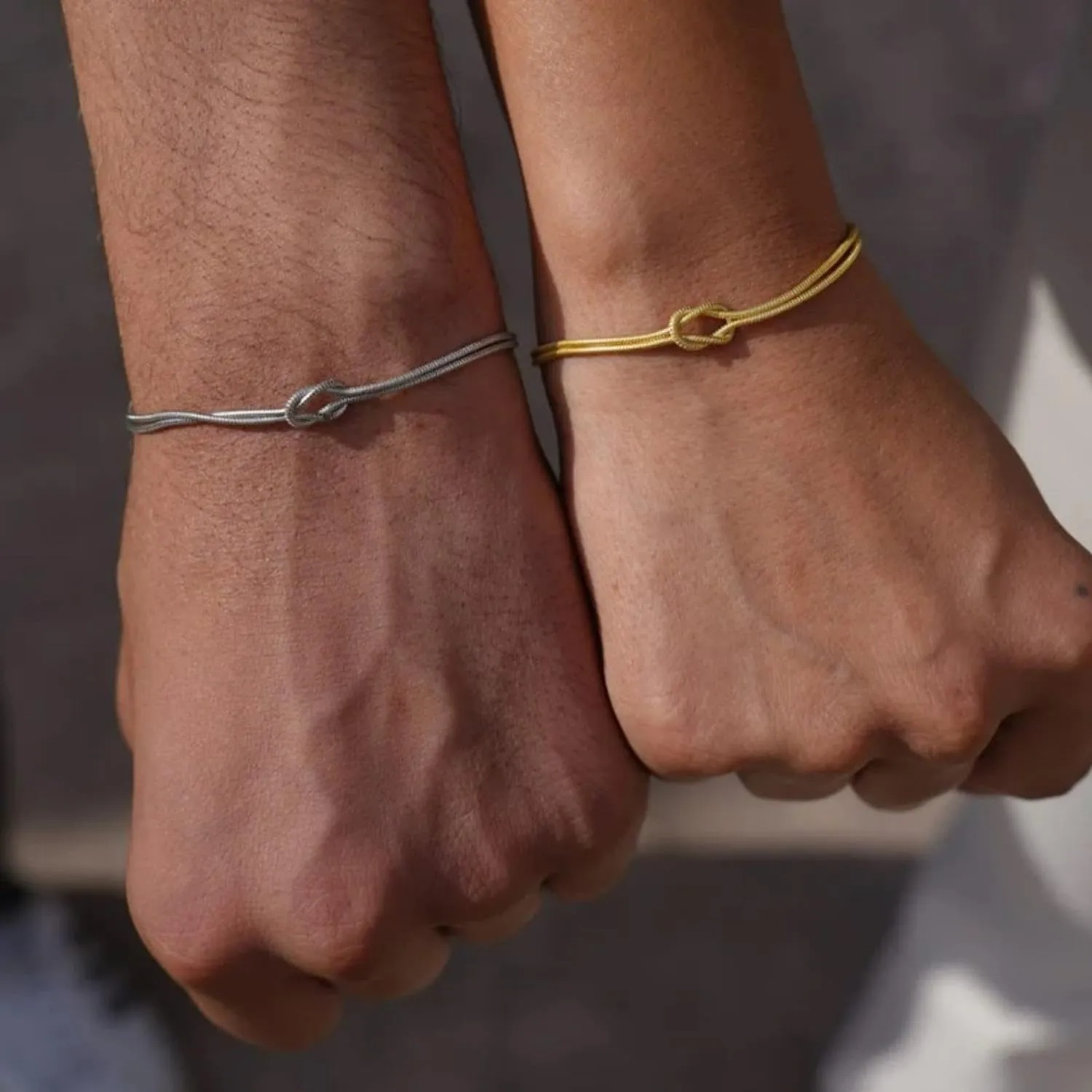Love Knot Snake Chain Infinity Bracelets For Women 925 Sterling Silver Gold-plated Bracelet Matching Bracelets For Couples Friendship Relationship Bracelets Valentine Christmas Gifts For Her Jewelry
