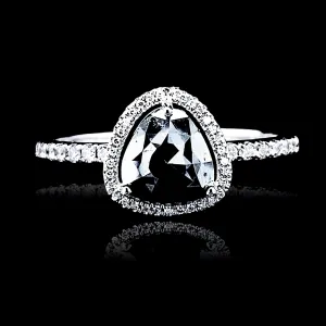 LVNA Signatures Rare Black Colored Diamond Ring 14kt