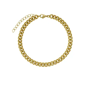 Maria Cuban Chain Anklet