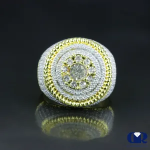 Men's Diamond Pinky Ring In 14K Gold