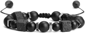 Number 8 Natural Stone Beads Bracelet Mineral Stone Stone Bracelet Couple Friendship Bracelet