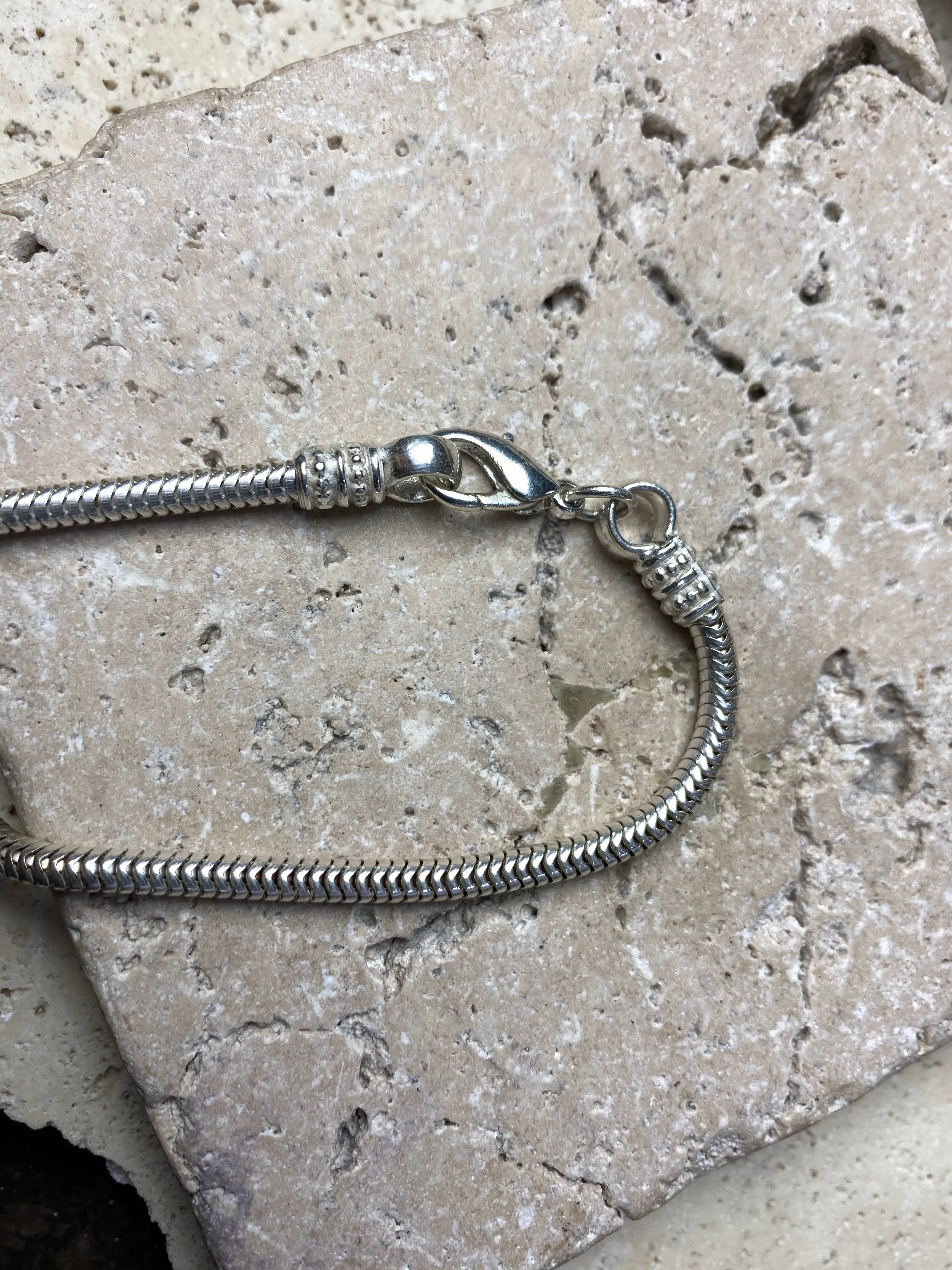 Open Weave Snake Chain - Non Silver