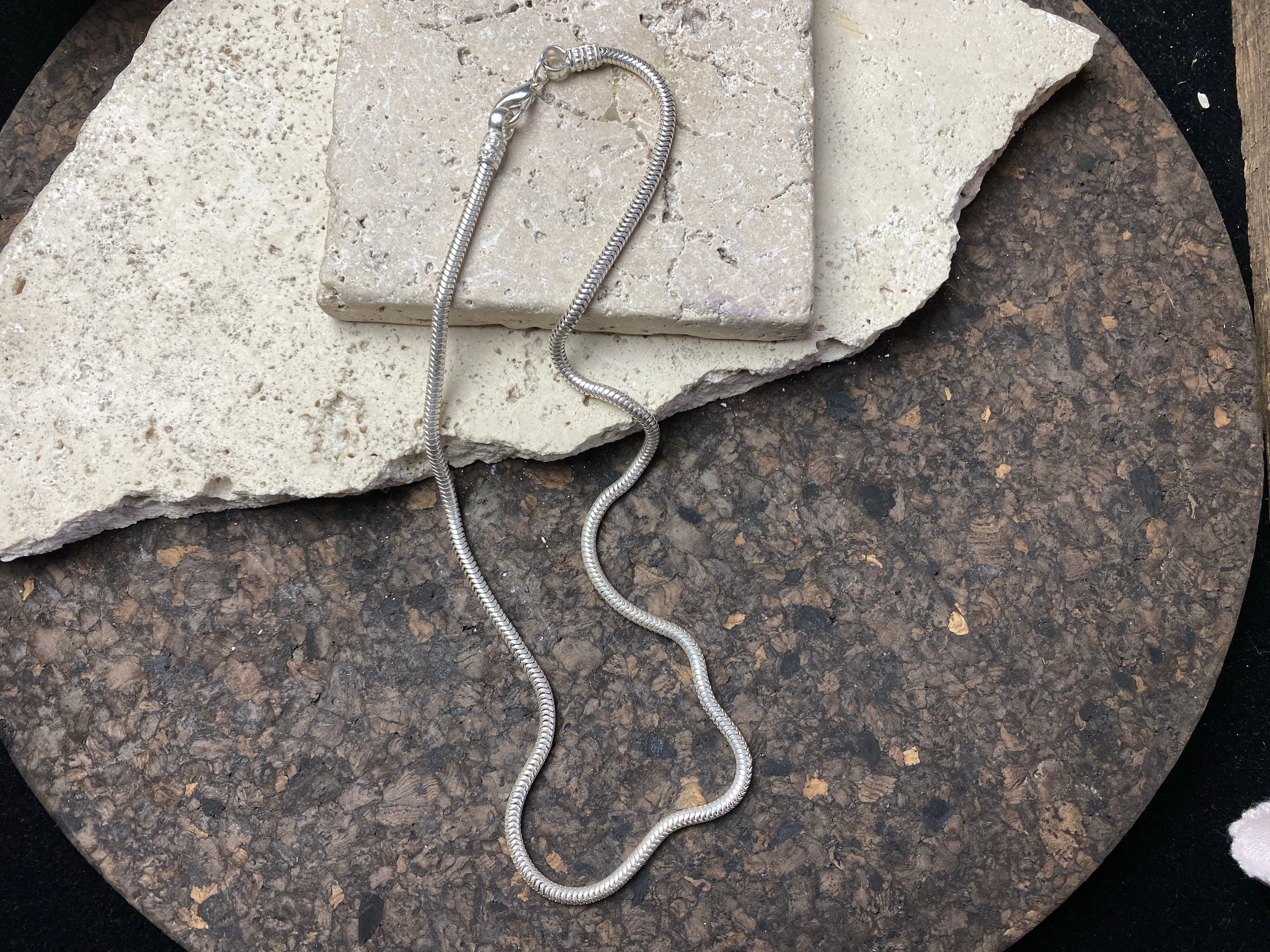 Open Weave Snake Chain - Non Silver