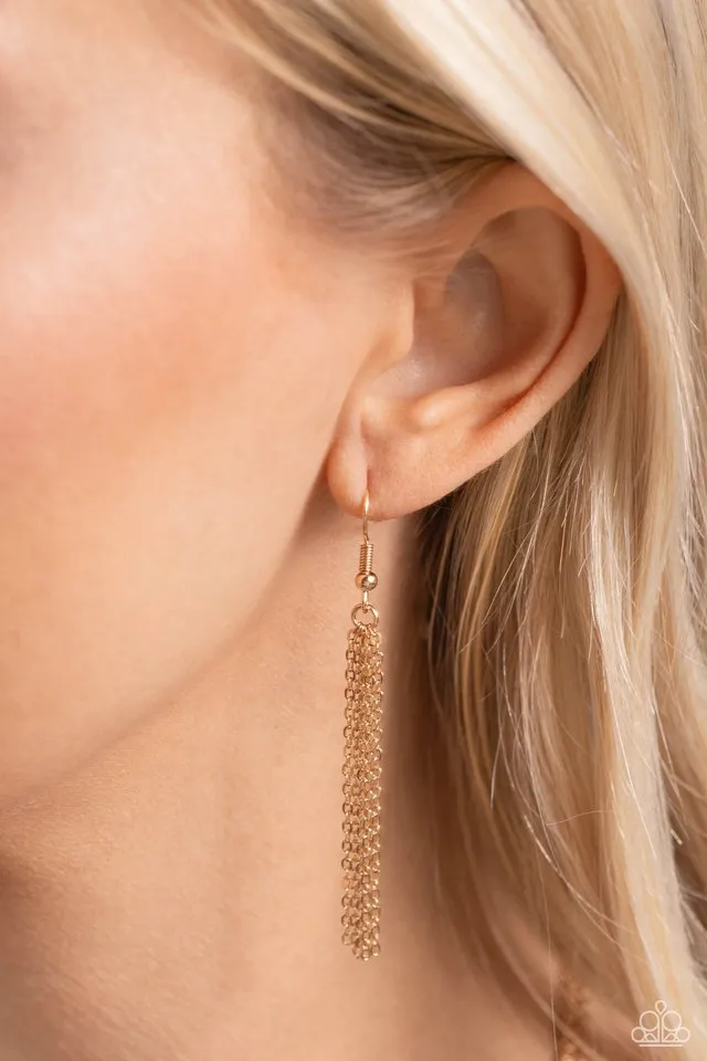 Paparazzi Necklace ~ Dynamic Default - Gold