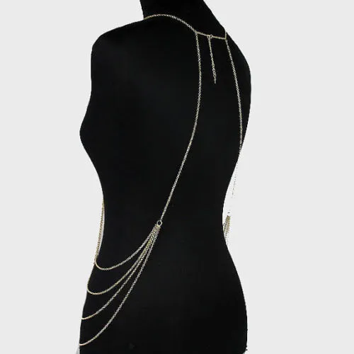 Pearl Body Chain Jewelry