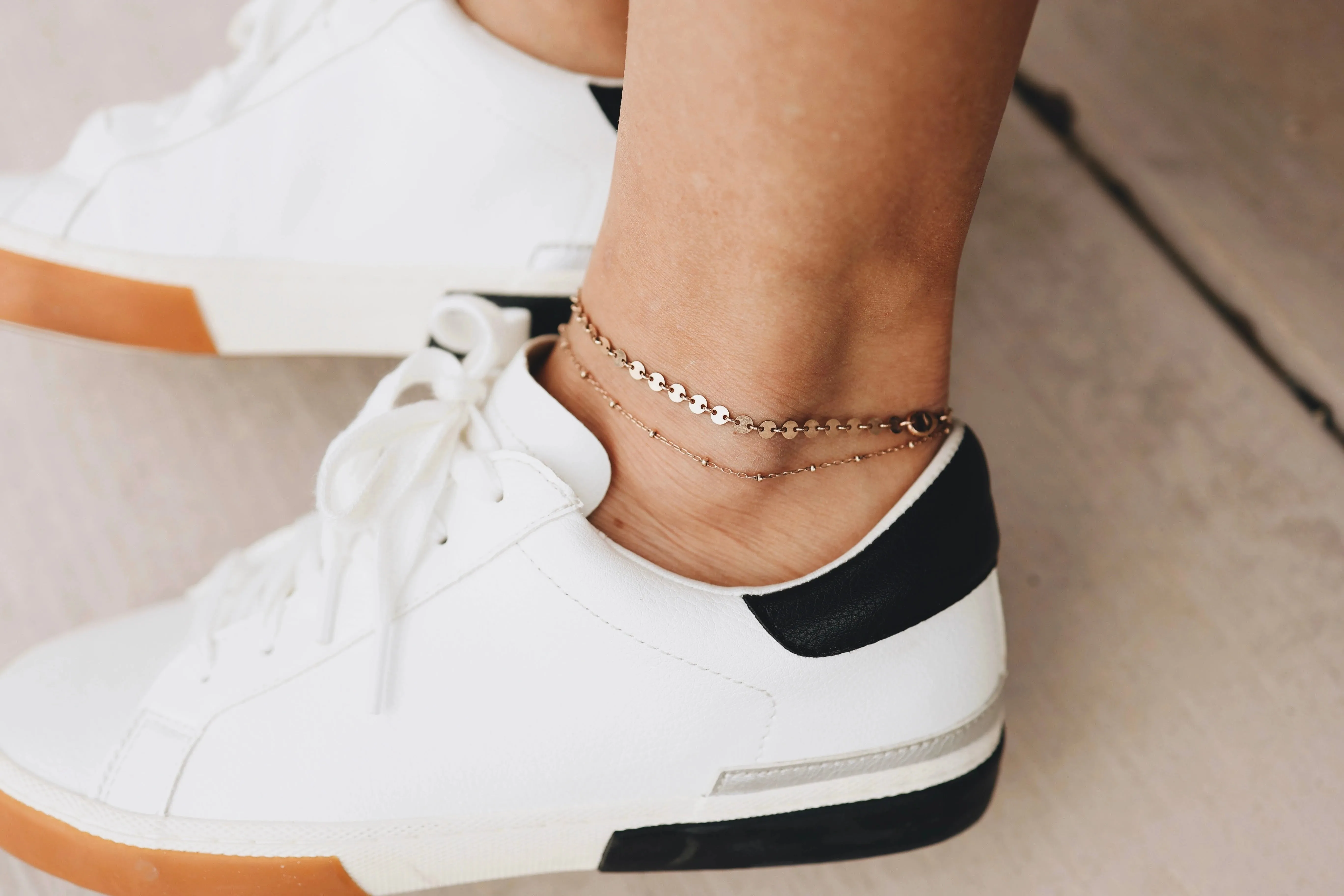 Pebble Bracelet or Anklet