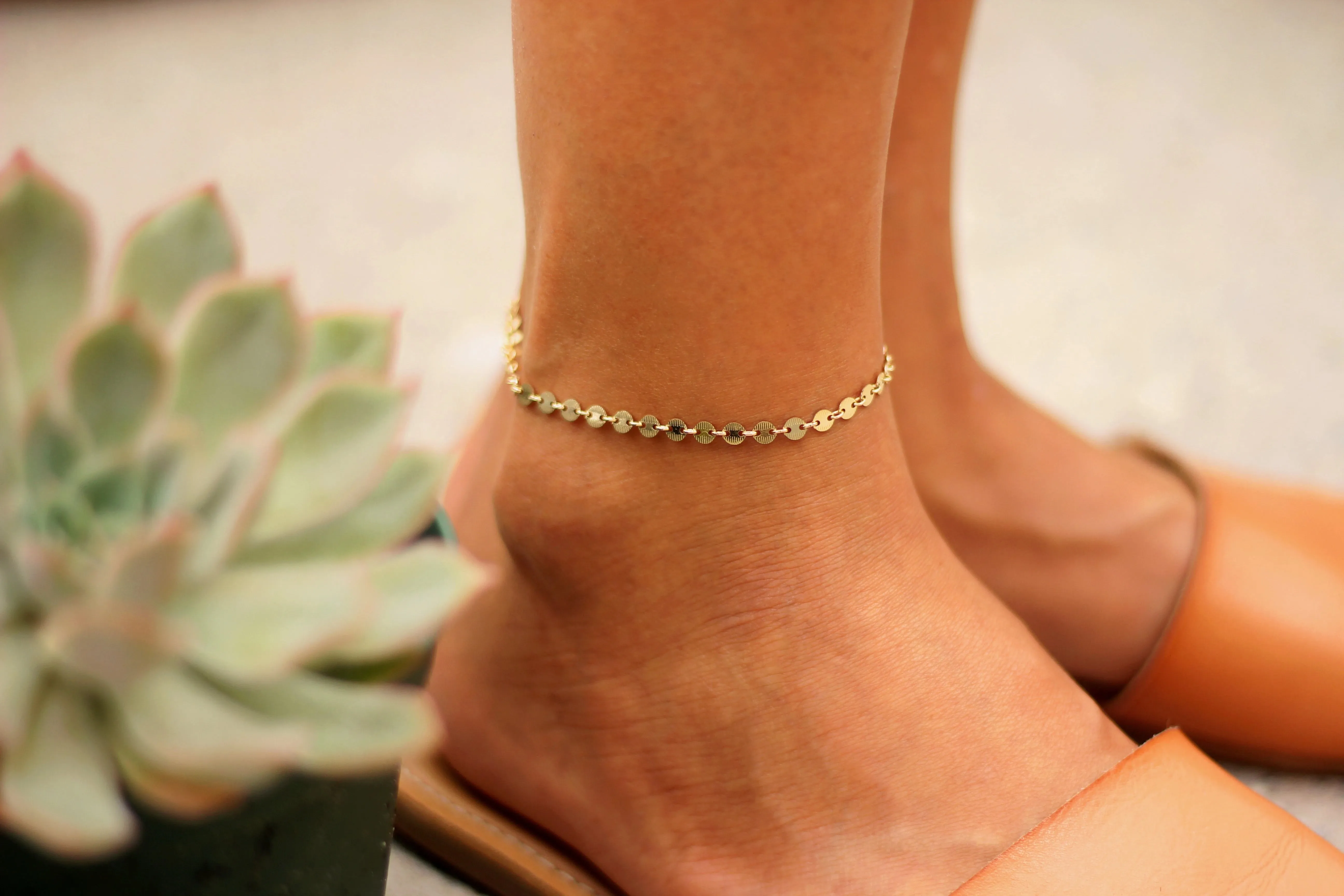Pebble Bracelet or Anklet
