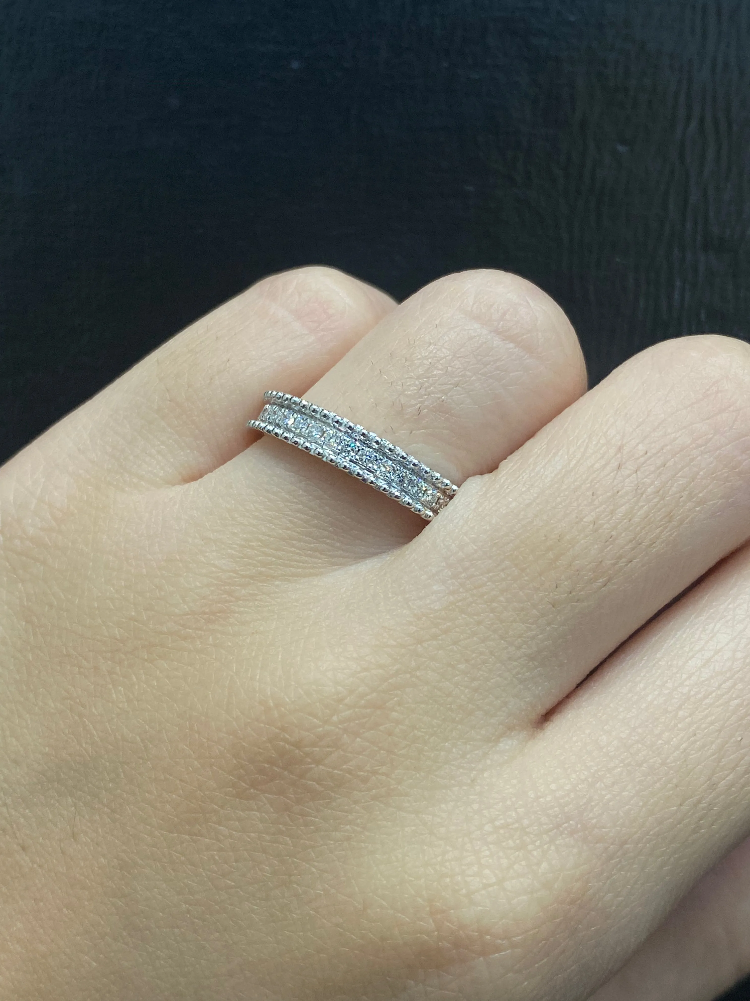 PREORDER | Half Eternity Diamond Ring 14kt