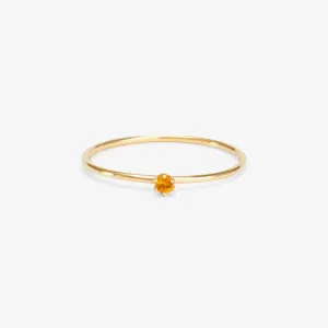 R1601CT | Baby Citrine Ring