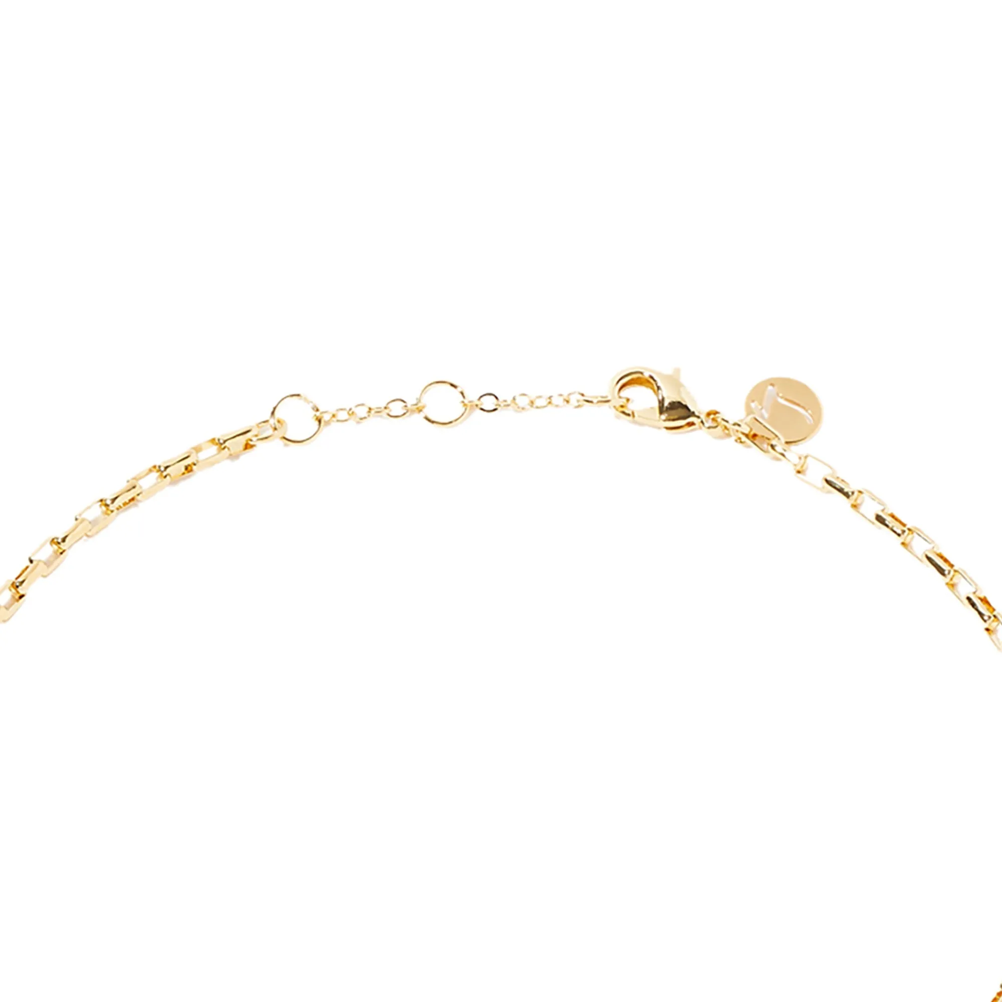 Real Gold Plated Chain Anklet For Women By Accessorize London
