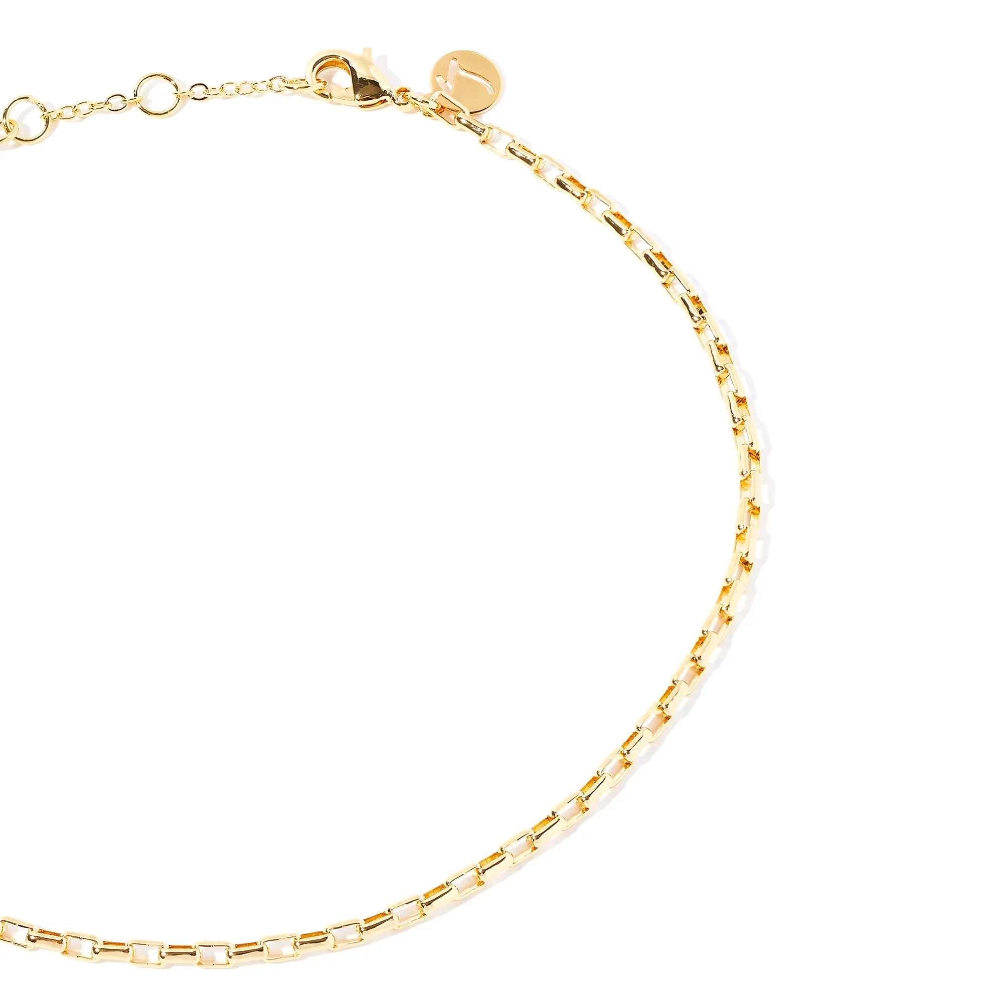 Real Gold Plated Chain Anklet For Women By Accessorize London