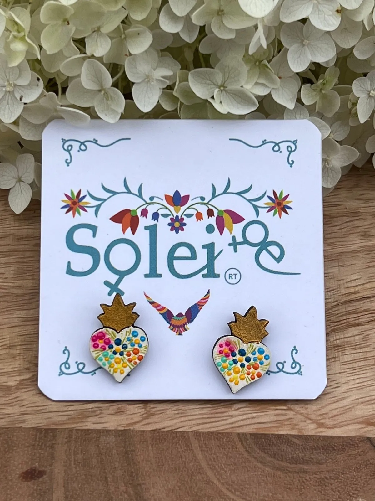 Sarahi Heart Earrings