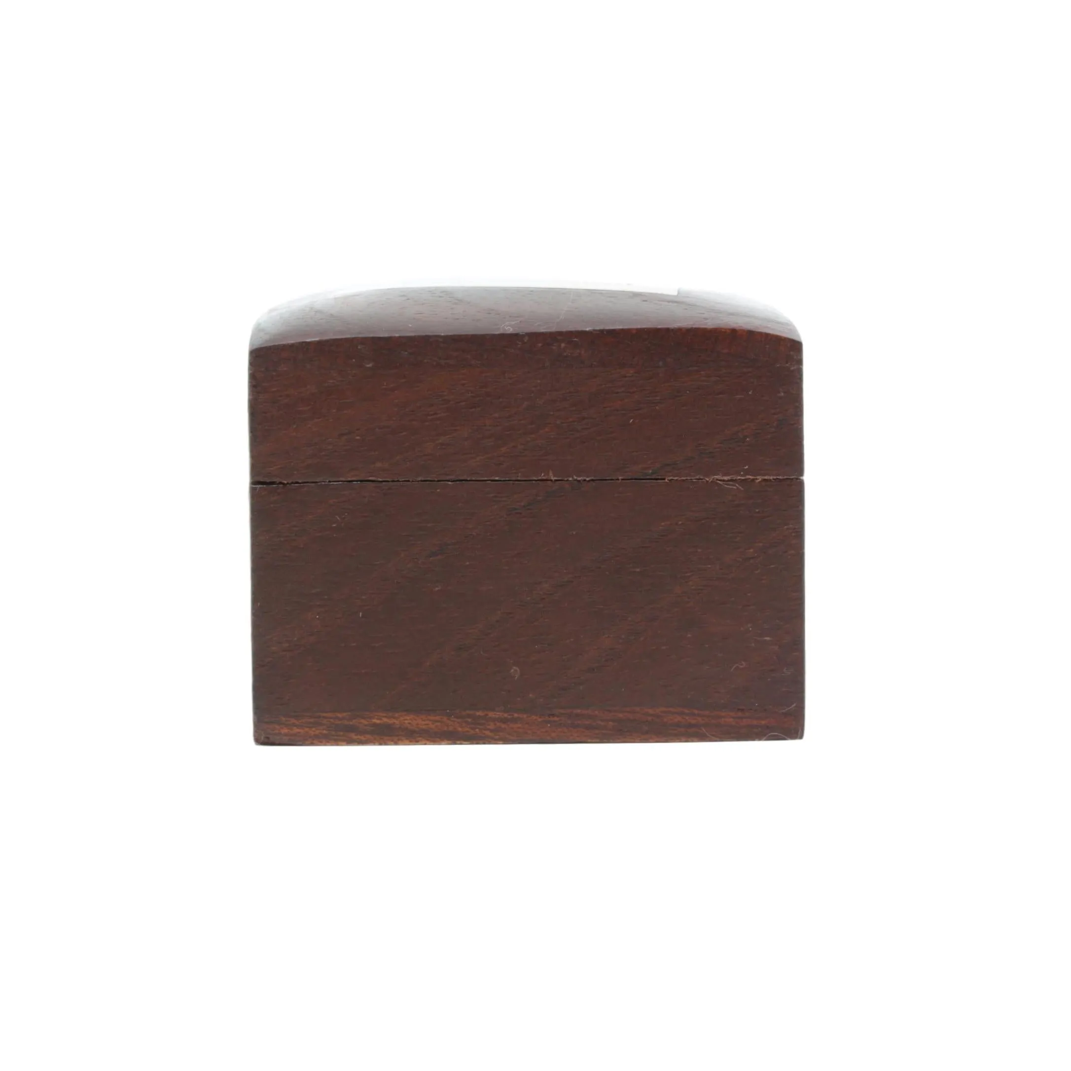 Shalinindia Handmade Indian Dolphin Wooden Jewelry Box-2X2X1.5 Inch-Perfect For Rings-Artisan Crafted Natural Wood And Brass