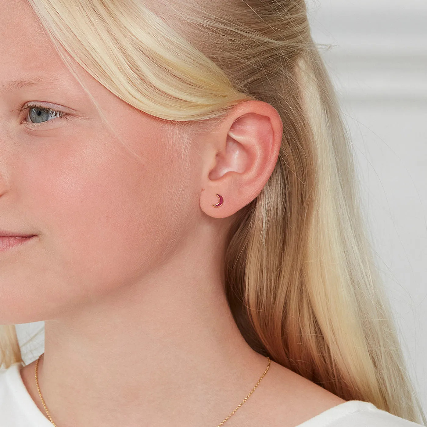 SKY STUDS KIDS FUCHSIA GOLD