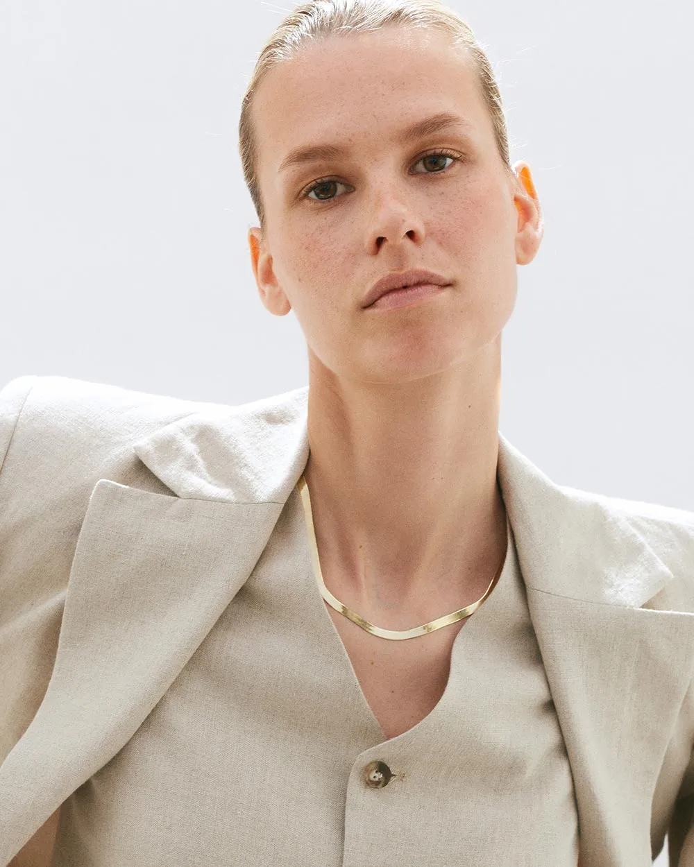 Solid Gold Snake Chain