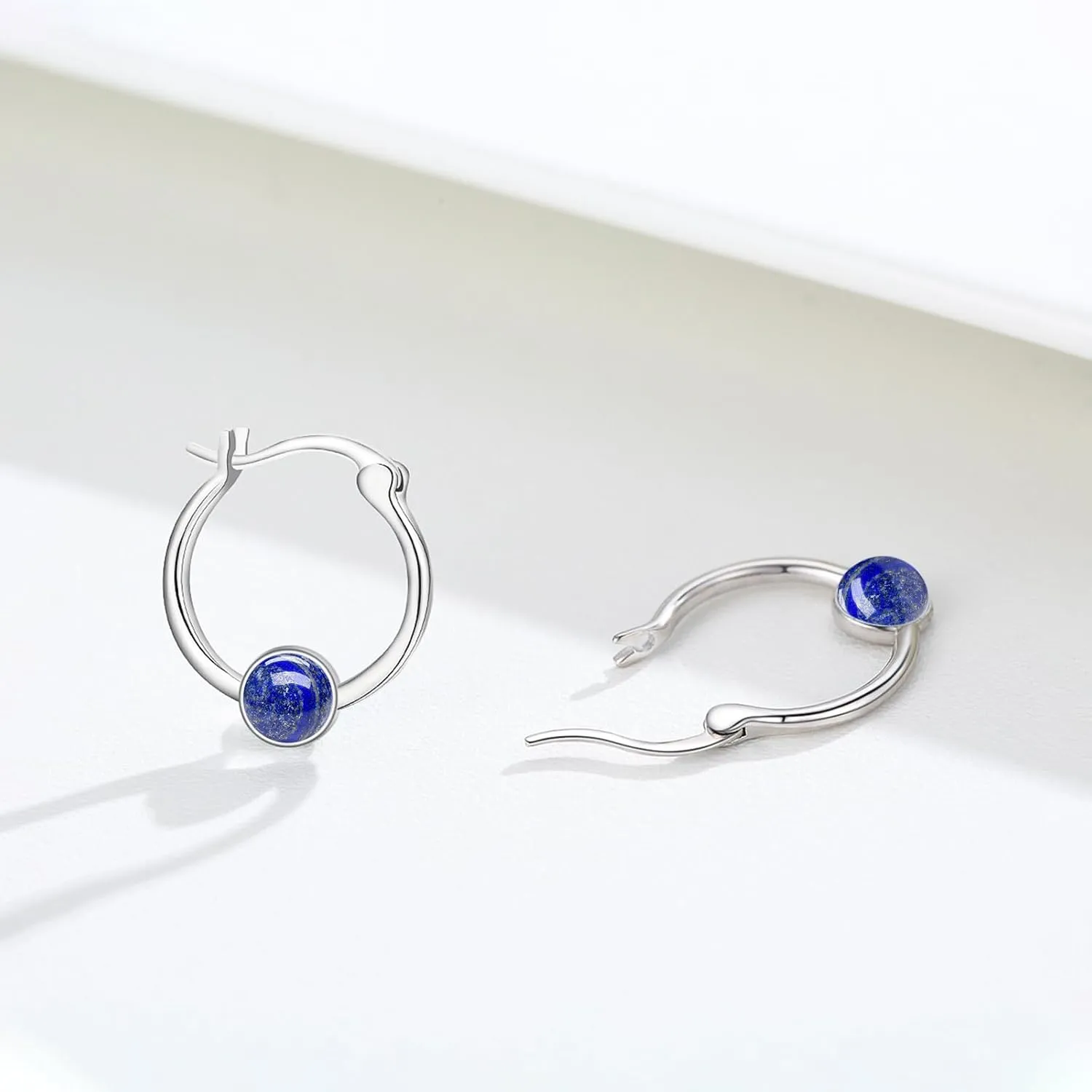 Sterling Silver Small Hoop Earrings Hypoallergenic Lightweight Women's Hoop Earrings Mothers Day Gifts Jewelry for Women