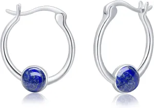 Sterling Silver Small Hoop Earrings Hypoallergenic Lightweight Women's Hoop Earrings Mothers Day Gifts Jewelry for Women